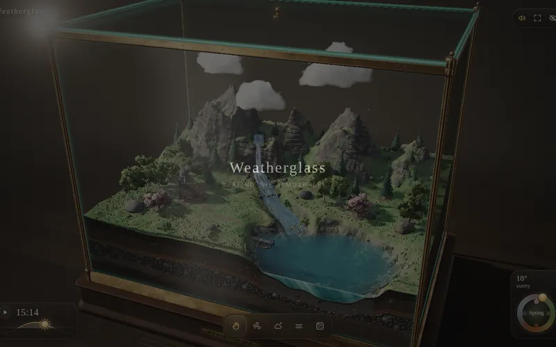 Screenshot of Tiny World in a Glass Box